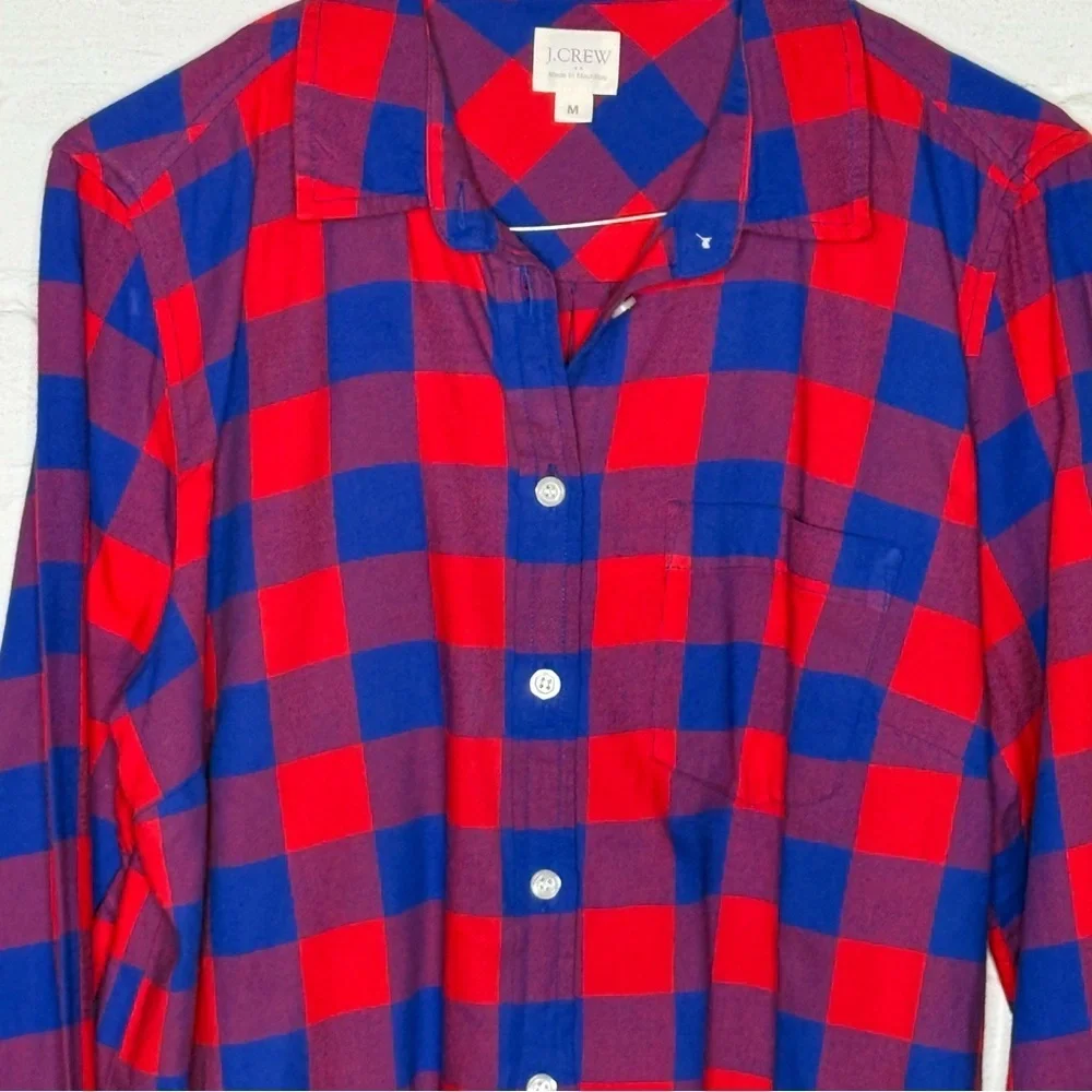 J. Crew red blue